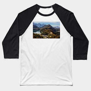 Schloss Hohenschwangau 2 Baseball T-Shirt